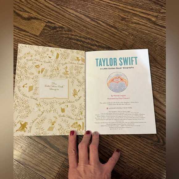 Taylor Swift Little Golden Book Biography Collectible Hardcover 2023 Edition - Picture 7 of 7